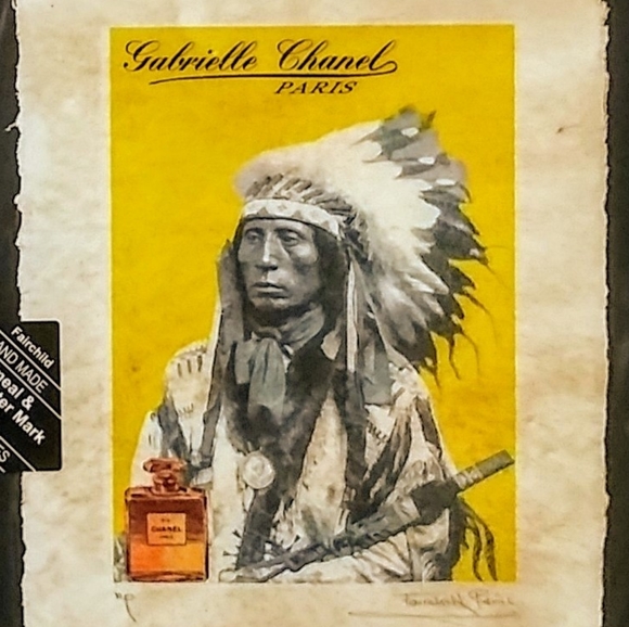 Indian Chief, CHANEL, AP. Print By Fairchild Paris